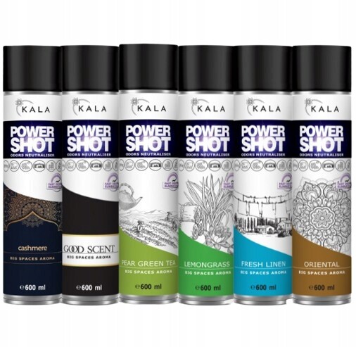 Kala Set One Shot 6x600ml Do Domácnosti Do Kanceláře Neutralizátor Parfémů