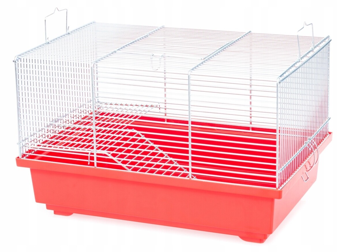Klec s záchodem pro myš, křečka 22 x 36 x 24 cm