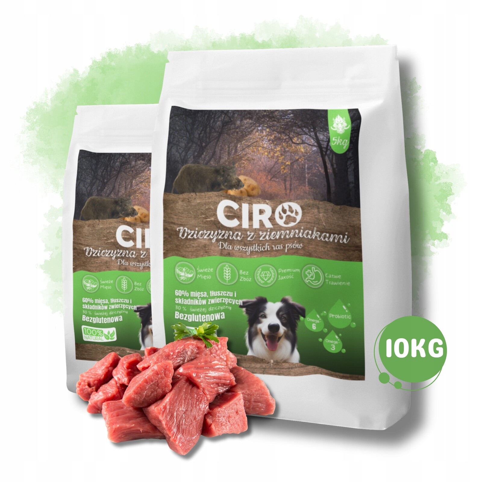 Ciro Premium By Nature Adult Medium Dzik Suché Krmivo pro psa 10 kg