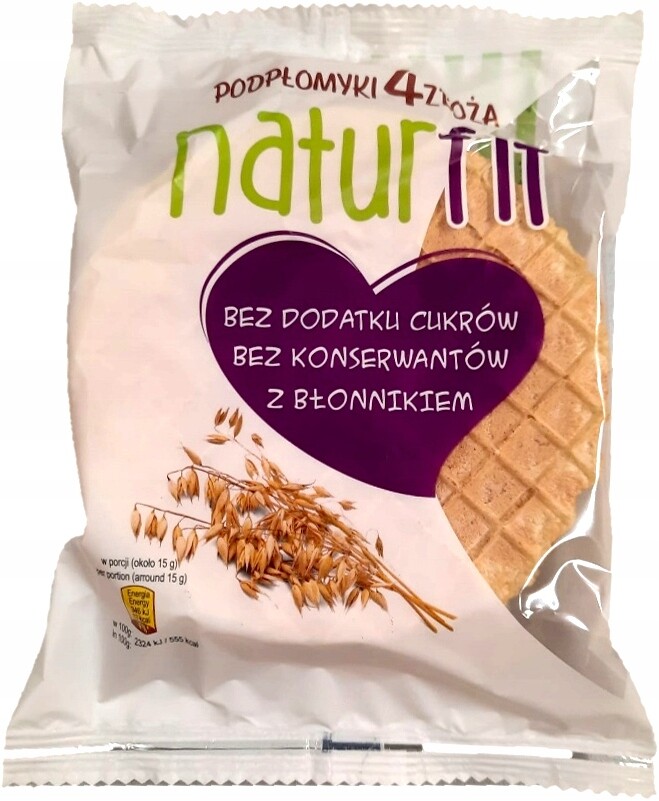 Eurobrand Apetitky Podplomyky 4 Obiloviny NaturFit bez přidaných cukrů 60g 24ks