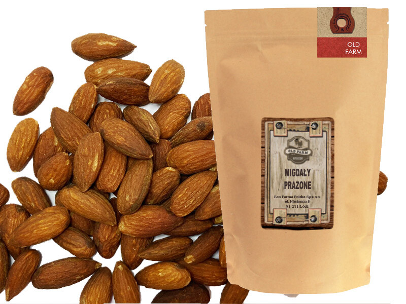 Pražené Mandle 1 Kg, Loupané, Bez Soli, Velkoobchod