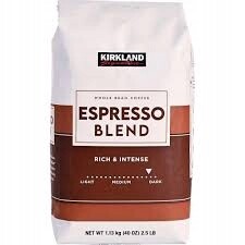 Kirkland Signature Espresso Blend Káva Zrna 1130 g.