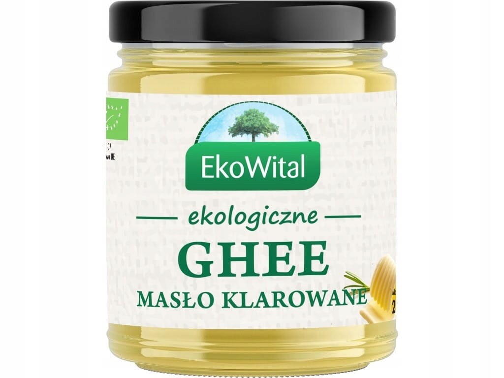 Ghee Čisté máslo Bio 250 g Ekowital