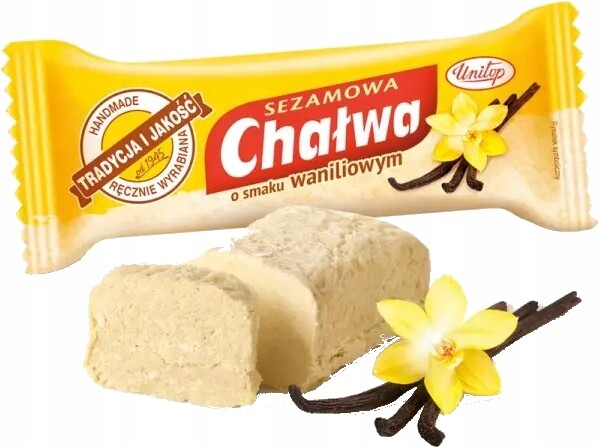 Odra Tyčinka Sezamová Chalva s vanilkovou příchutí 50 g 20 kusů