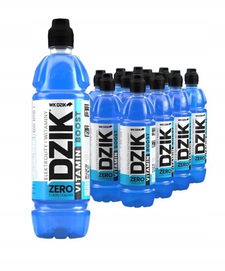 Wk Dzik Vitamin Boost Zero Víceovocný nápoj Elektrolyty 750 ml 12 Ks