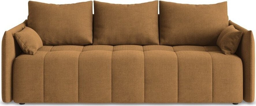 Rozkládací/s úložným prostorem pohovka v terakotové barvě 225 cm Moku – Makamii