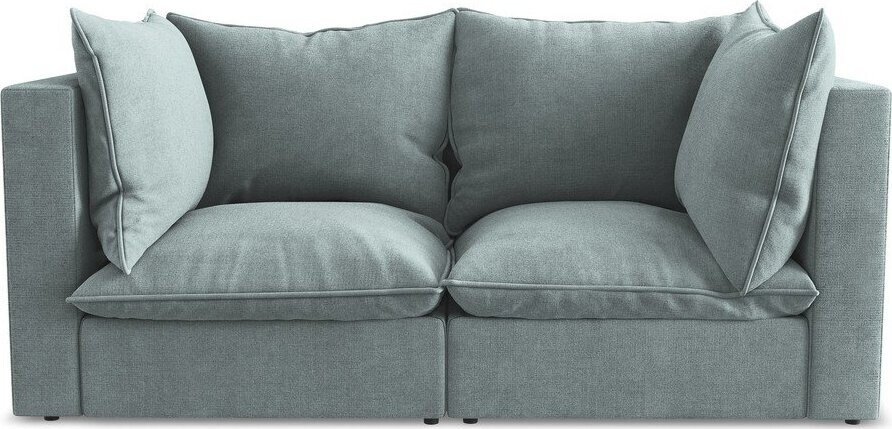 Modrá pohovka 180 cm Manao – Makamii