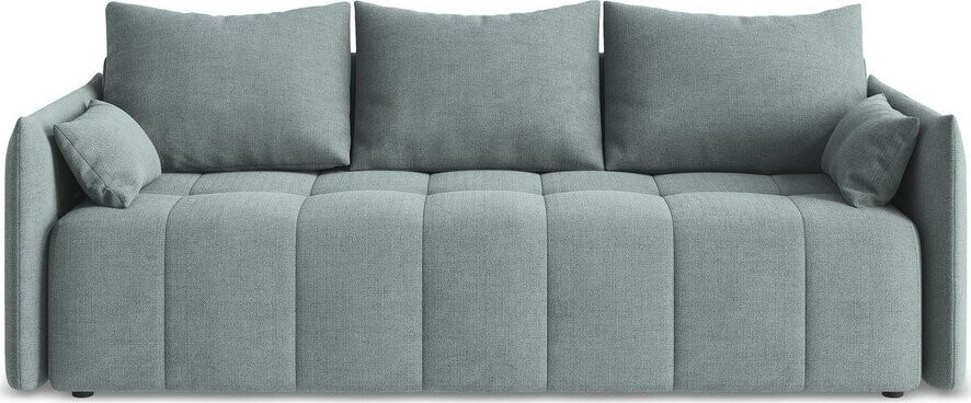 Modrá rozkládací/s úložným prostorem pohovka 225 cm Moku – Makamii