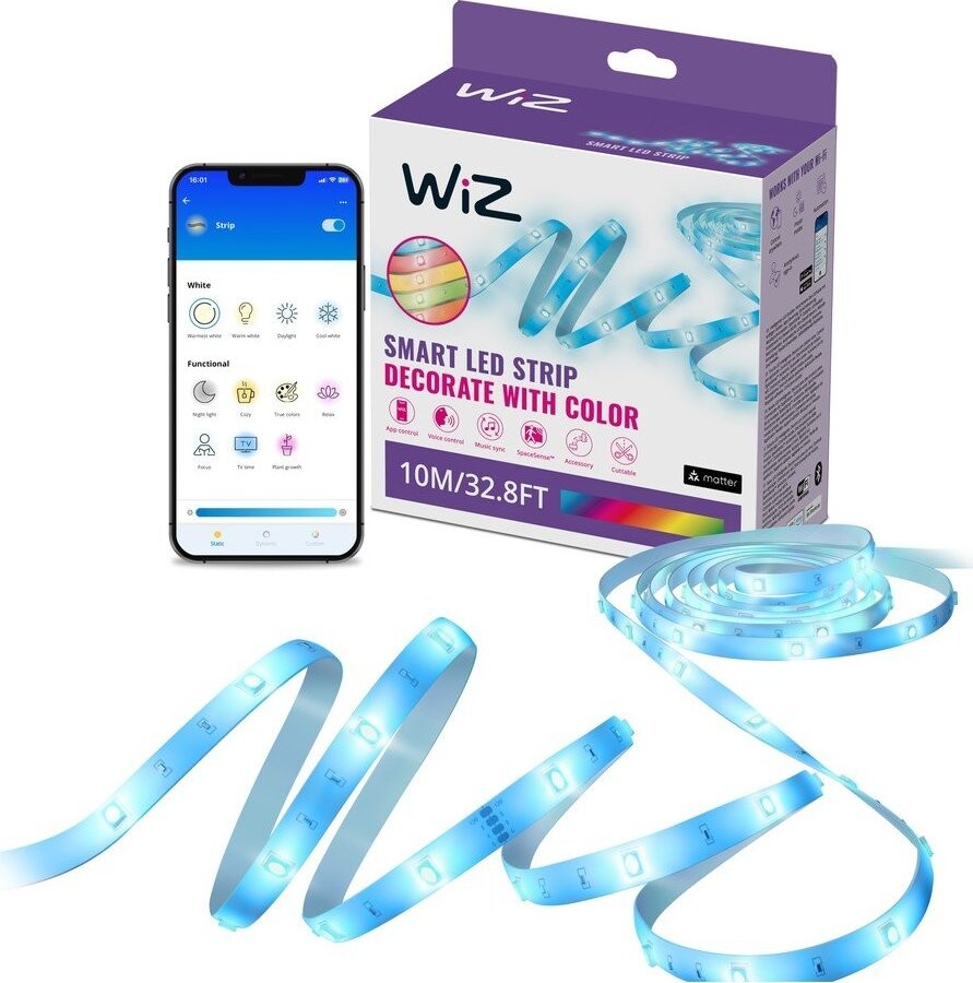 Smart LED páska 12 W 10 m – WiZ