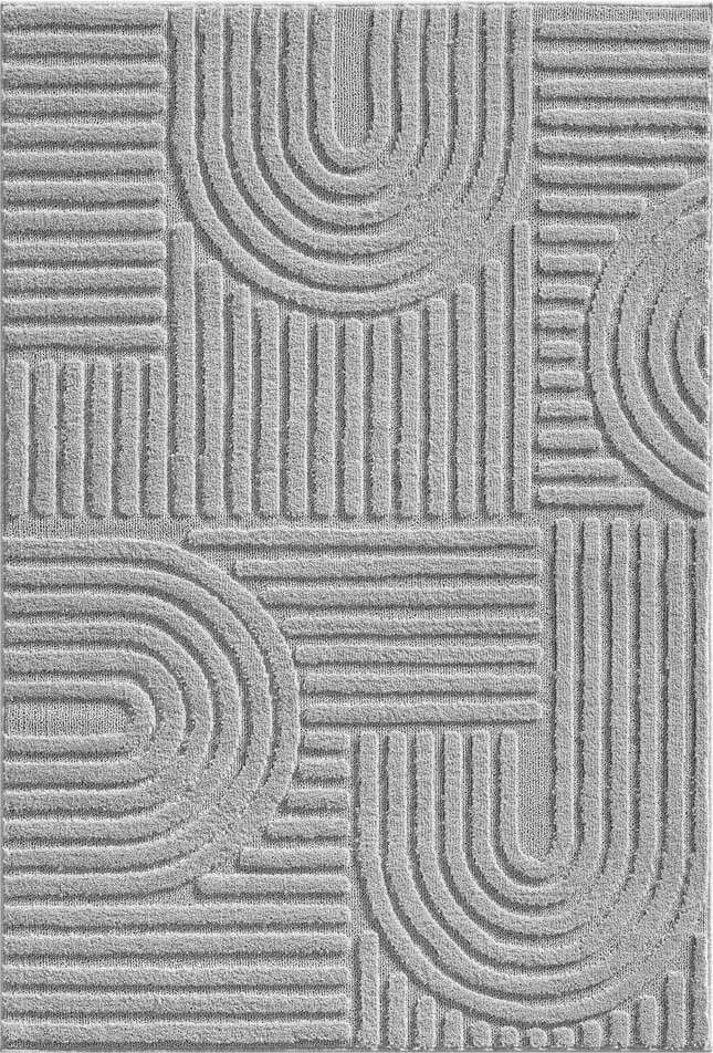 Světle šedý koberec 280x370 cm Art 1121 – Ayyildiz Carpets