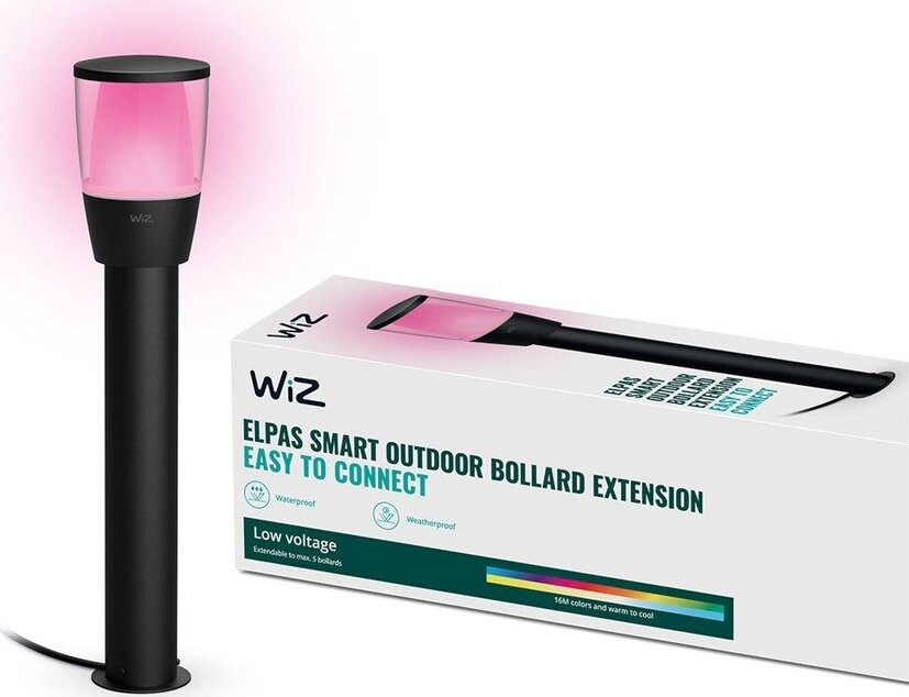LED smart venkovní svítidlo 4 W Bollard Extension – WiZ