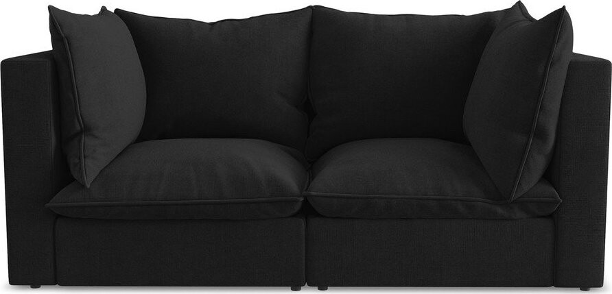 Černá pohovka 180 cm Manao – Makamii