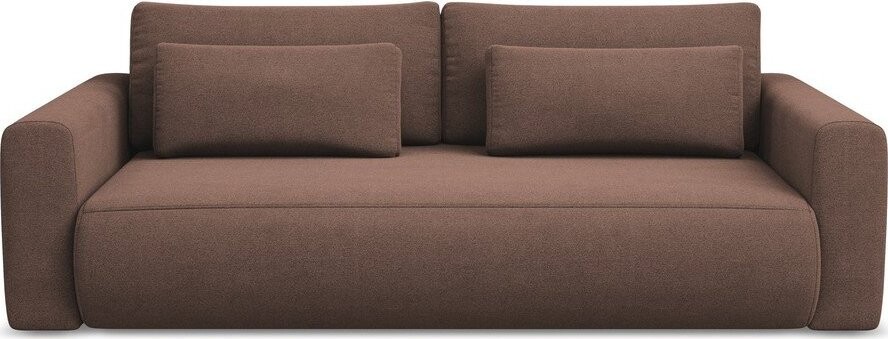 Růžová rozkládací/s úložným prostorem pohovka 238 cm Kapua – Makamii