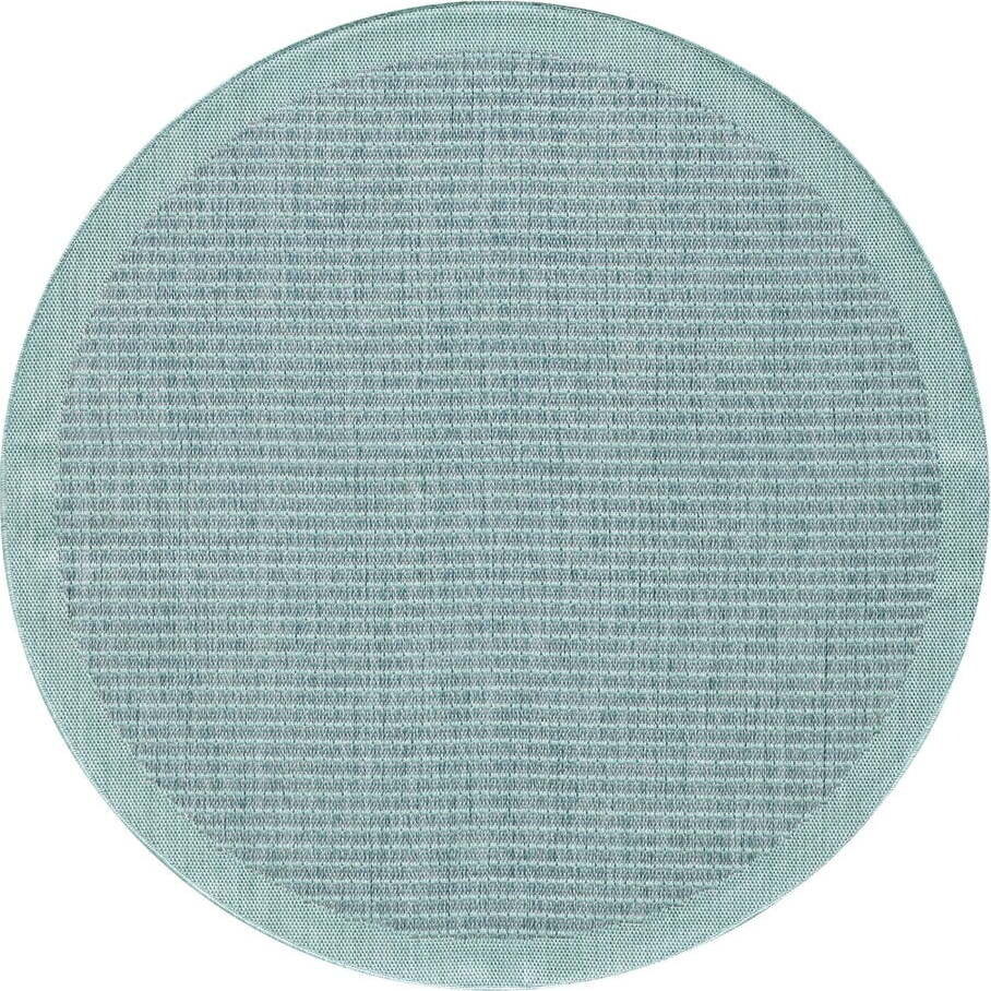 Modrý kulatý vnitřní a venkovní koberec ø 160 cm Giza 1410 – Ayyildiz Carpets