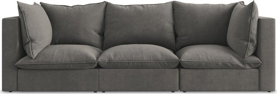 Tmavě šedá pohovka 255 cm Manao – Makamii