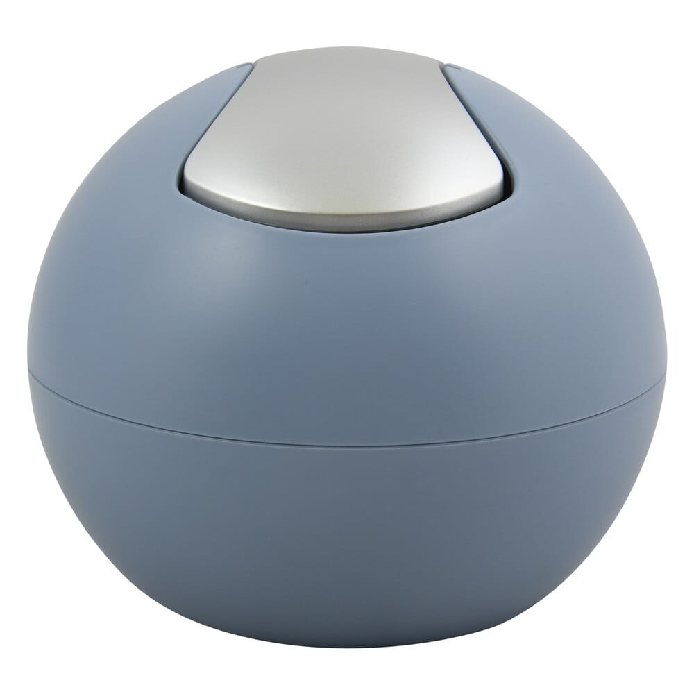 Světle modrý plastový odpadkový koš 1 l Bowl Matt – Spirella