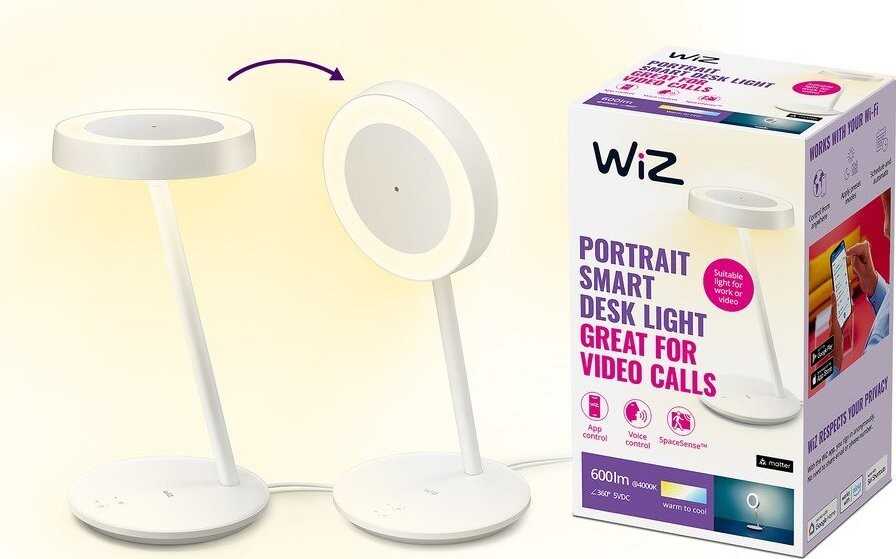 LED smart stolní lampa 10 W – WiZ