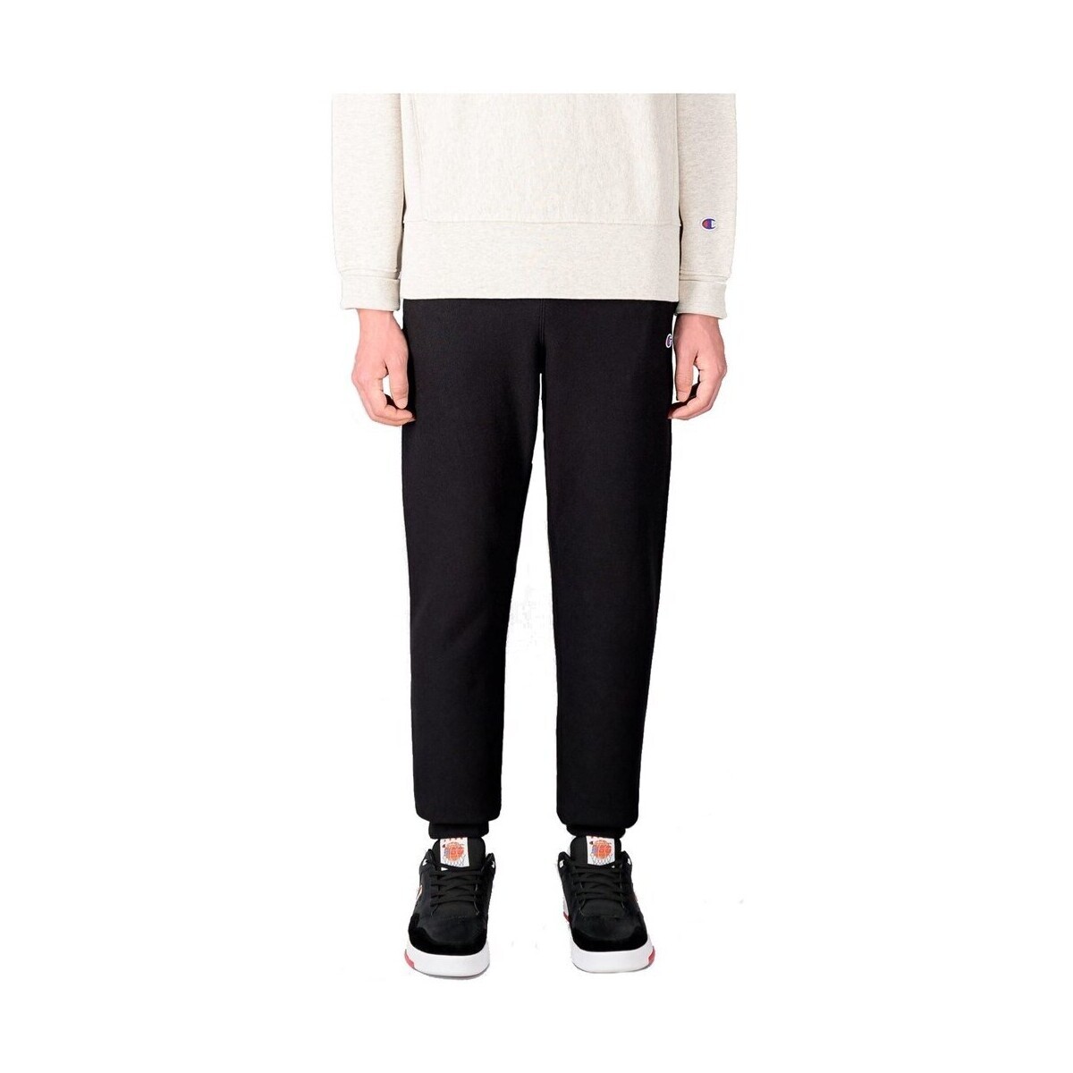 Champion  Reverse Weave Ribbed Cuffs  Černá