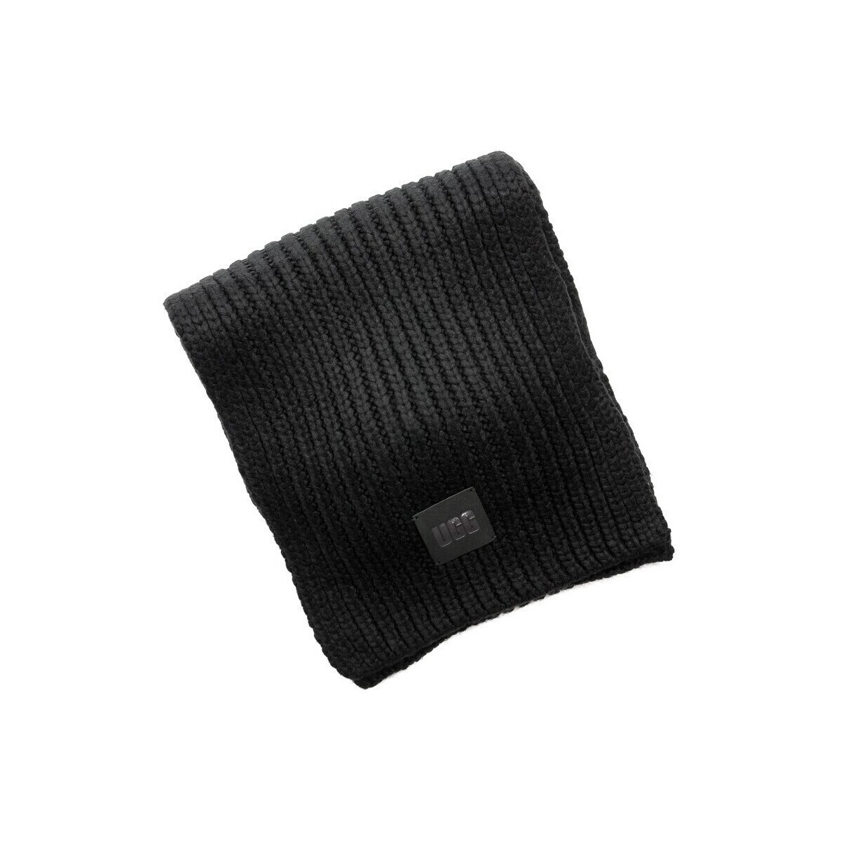 UGG  20166WCHUNKYRIBKNITSCARFBLACK  Černá