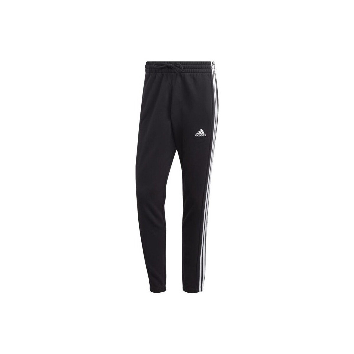 adidas  Essentials French Terry Tapered Cuff 3-stripes  Černá