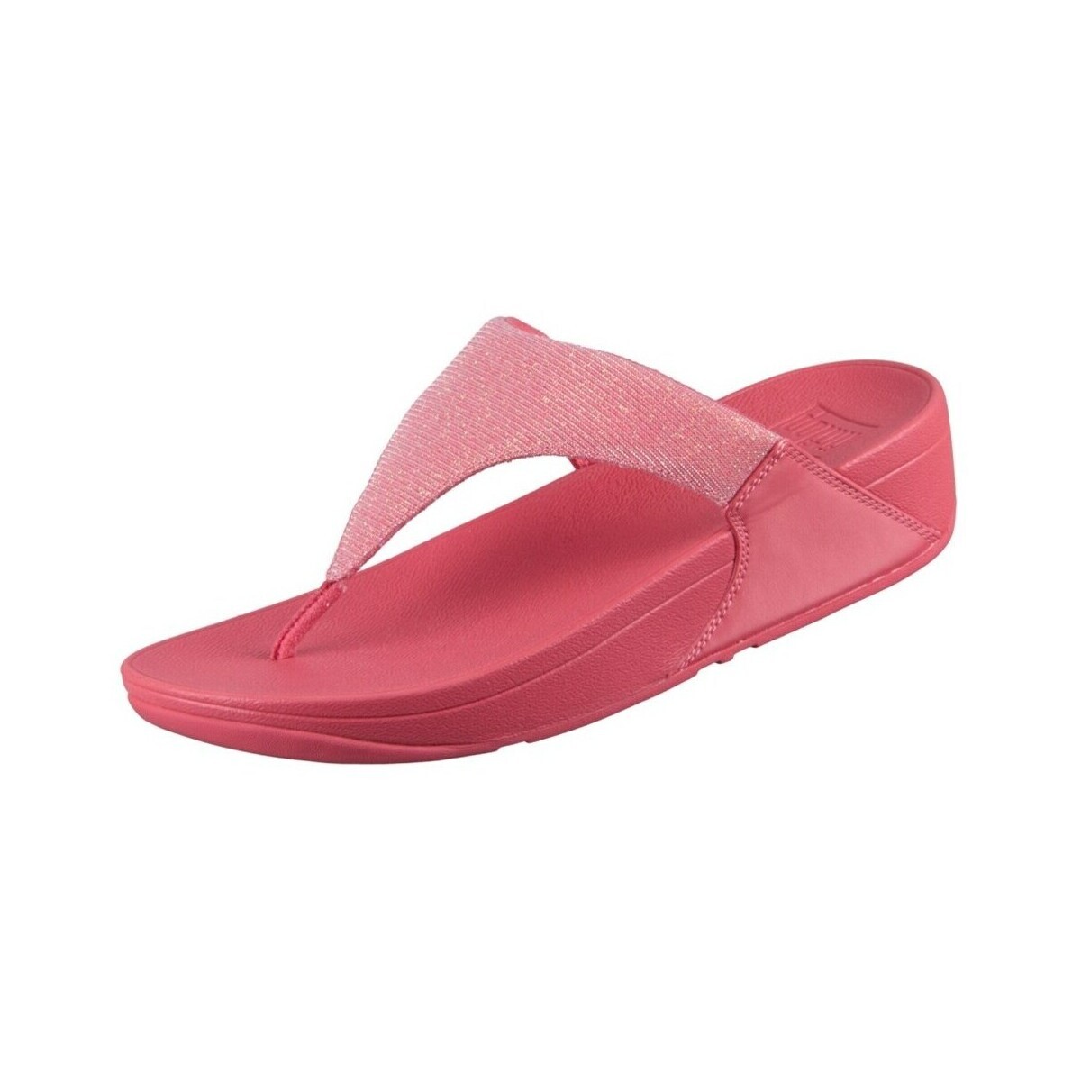 FitFlop  Lulu Rosy Coral Shimmerlux  Růžová