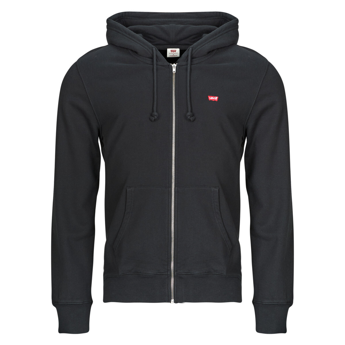 Levis  THE ORIGINAL HM ZIP UP  Černá