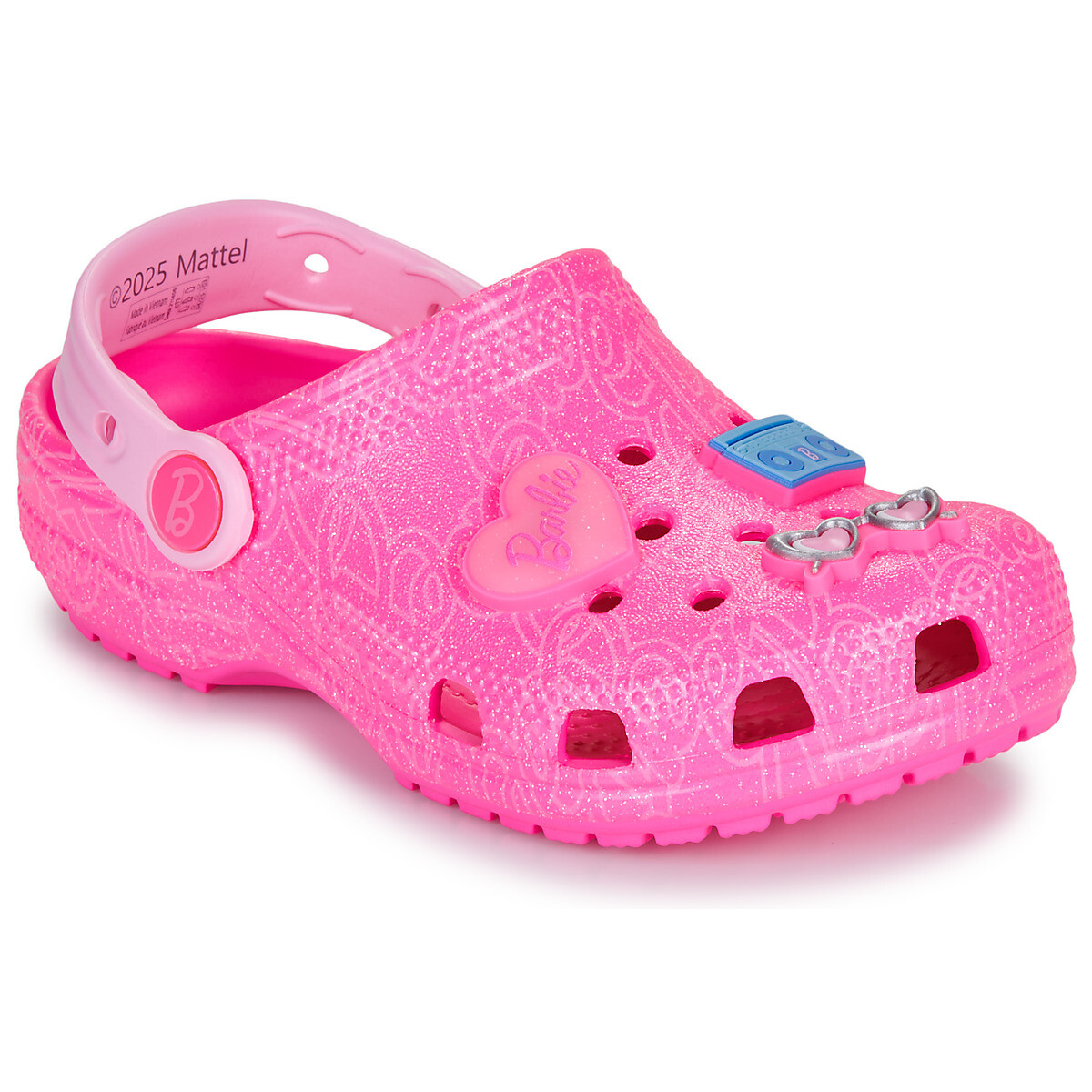 Crocs  Mattel Pink Barbie Cls Clg K  Růžová