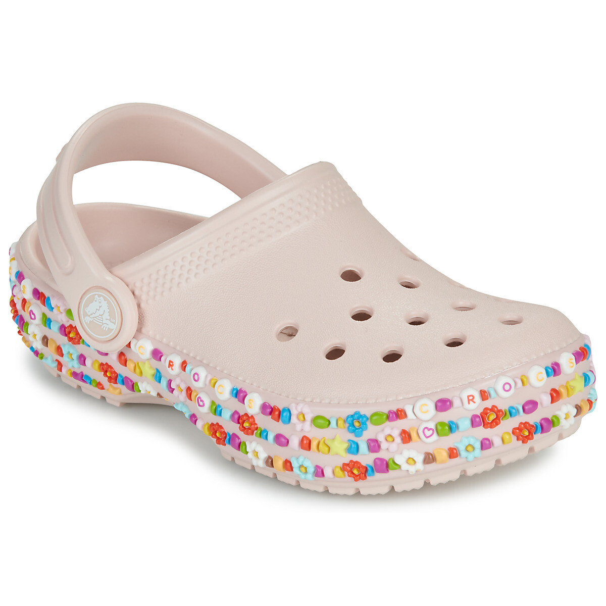 Crocs  Classic Beaded Band Clog K  Béžová