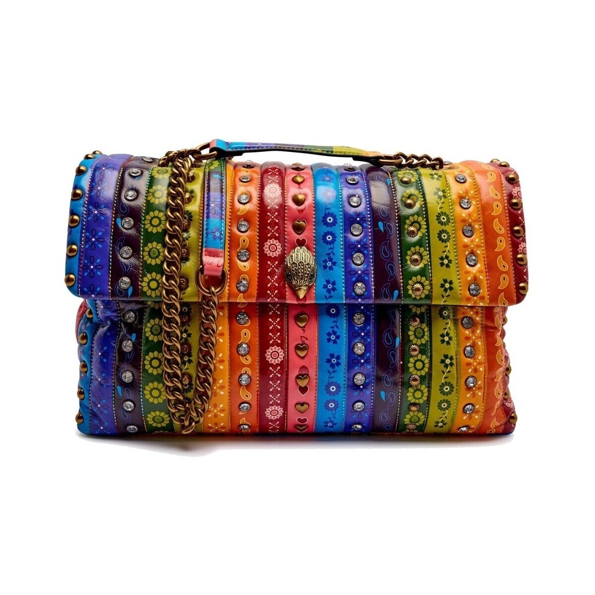 Kurt Geiger London  ITHR XXL KENSINGTON BAG  ruznobarevne