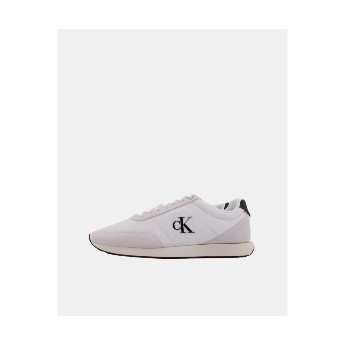 Calvin Klein Jeans  RETRO RUNNER ESS MIX MAT  Bílá