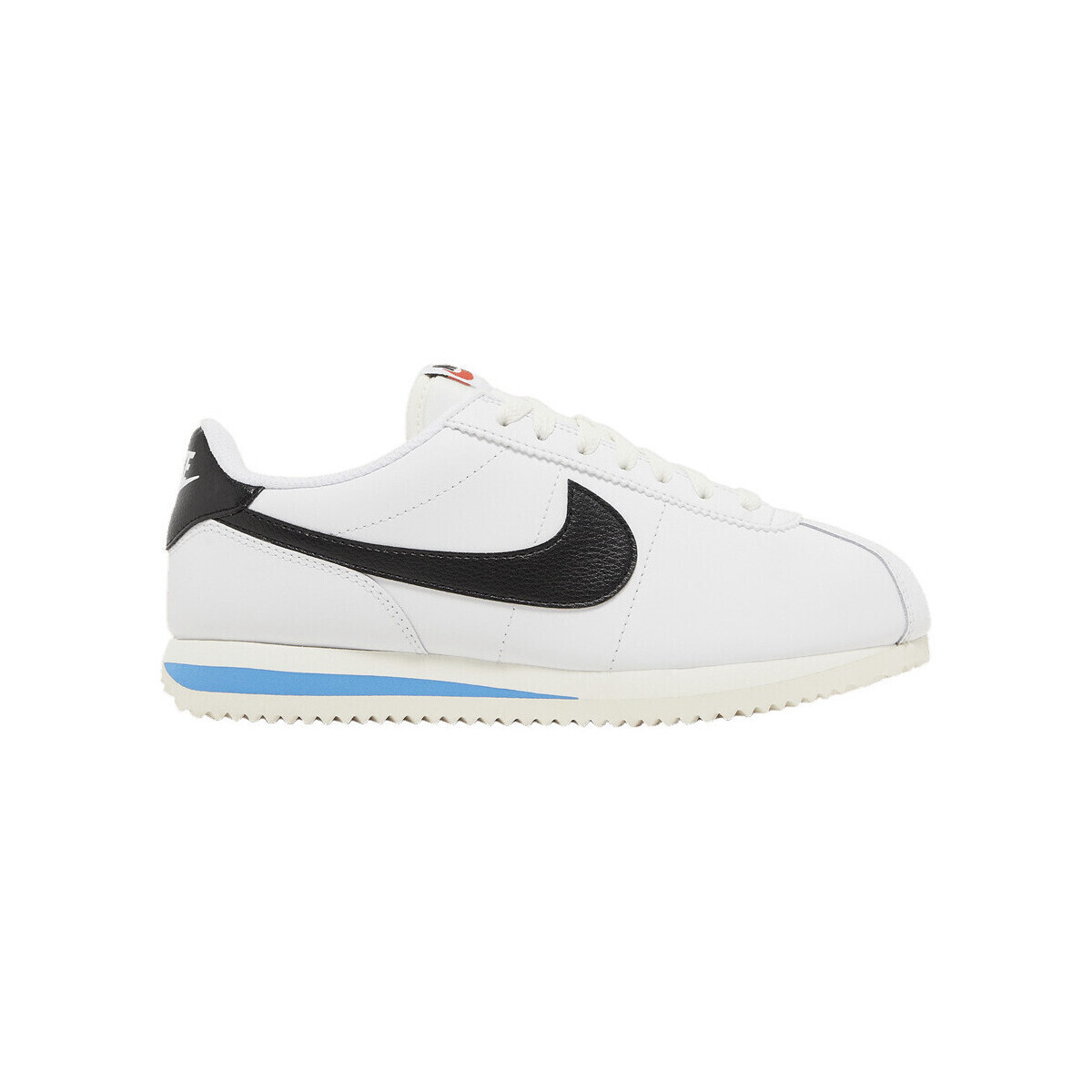 Nike  Cortez White Black Light Photo Blue (Women's)  Bílá