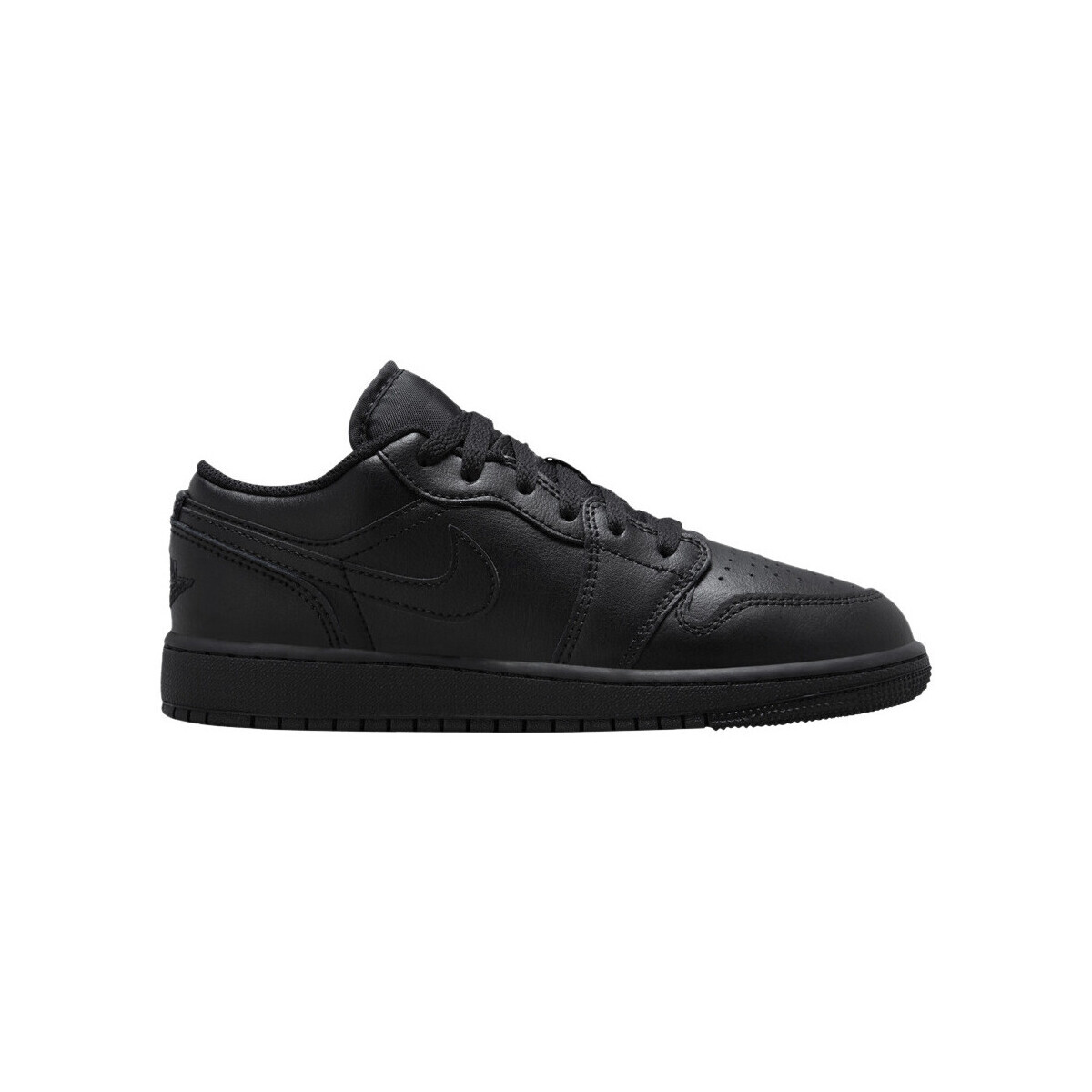 Nike  Jordan 1 Low Triple Black (2022) (GS)  Černá