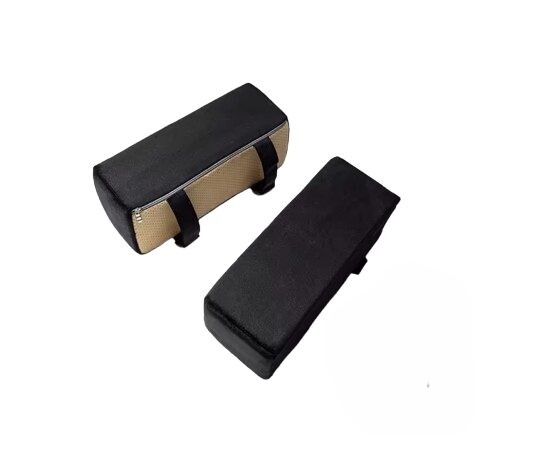 Ergonomická opěrka na lokty 27 x 10 cm - Černá