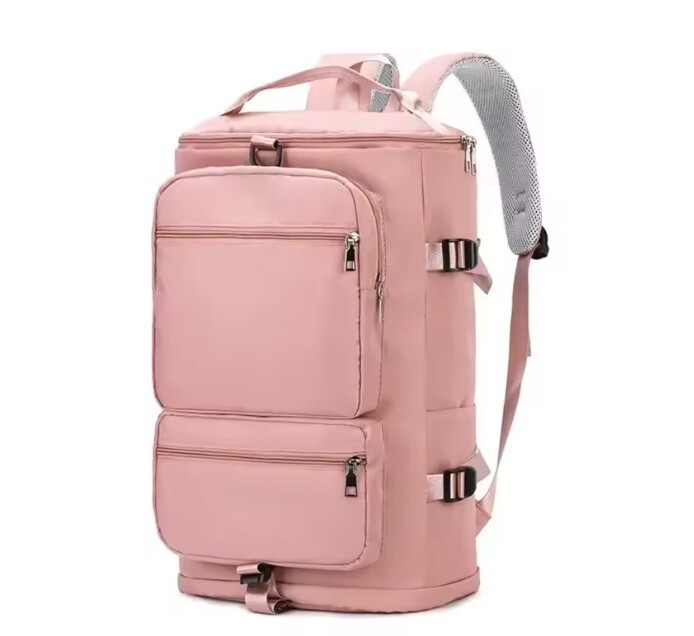 Univerzální cestovní batoh a taška 2v1 - Růžová