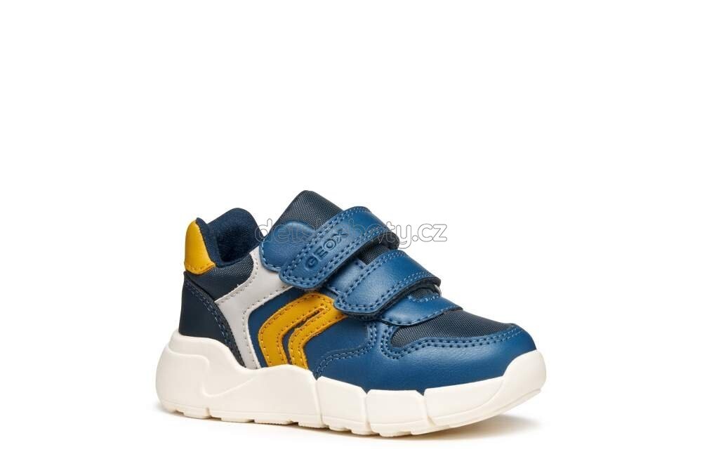 Dětské celoroční boty Geox B566GD 054FU C4B2Q Velikost: 23