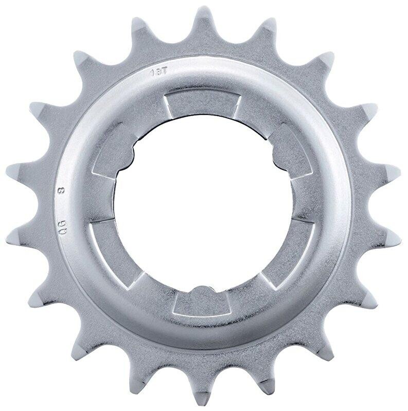 Shimano pastorek Nexus 18 zubů stříbrný