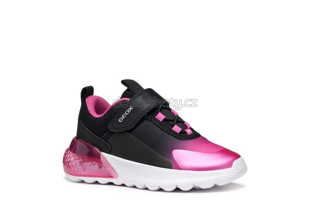 Dětské celoroční boty Geox J56LZA 02A9J C0922 Velikost: 27