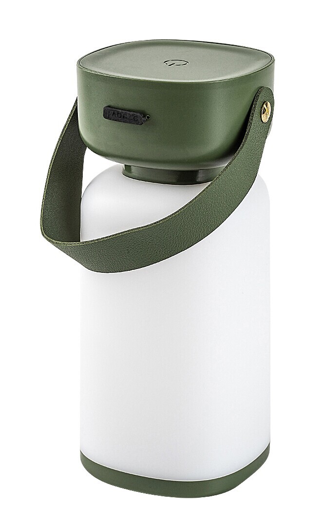 Rabalux Zelená LED zahradní nabíjecí lampa Funes 3W 77144