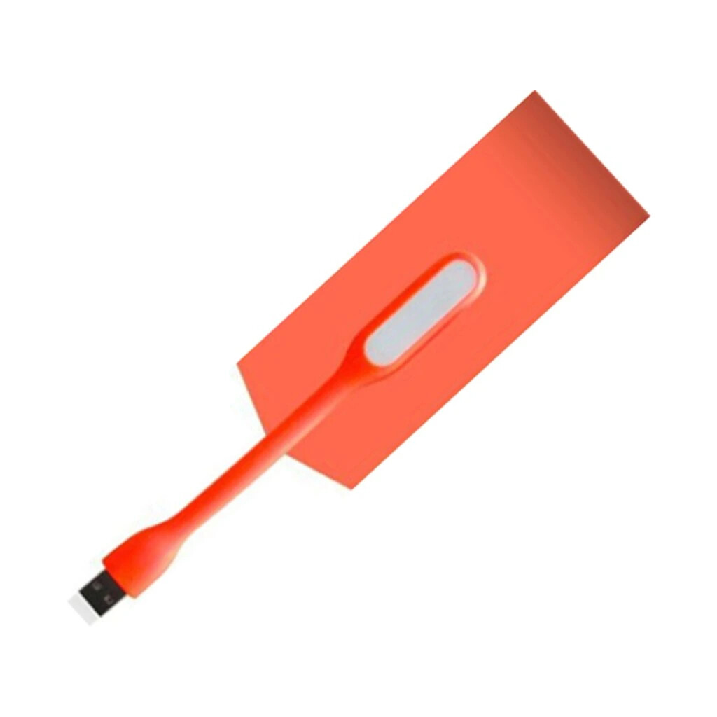 Ohebná USB lampička - oranžová