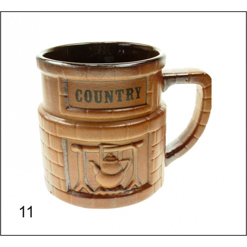 Korbel (hrnek) Erevan Country 11 - hnědý