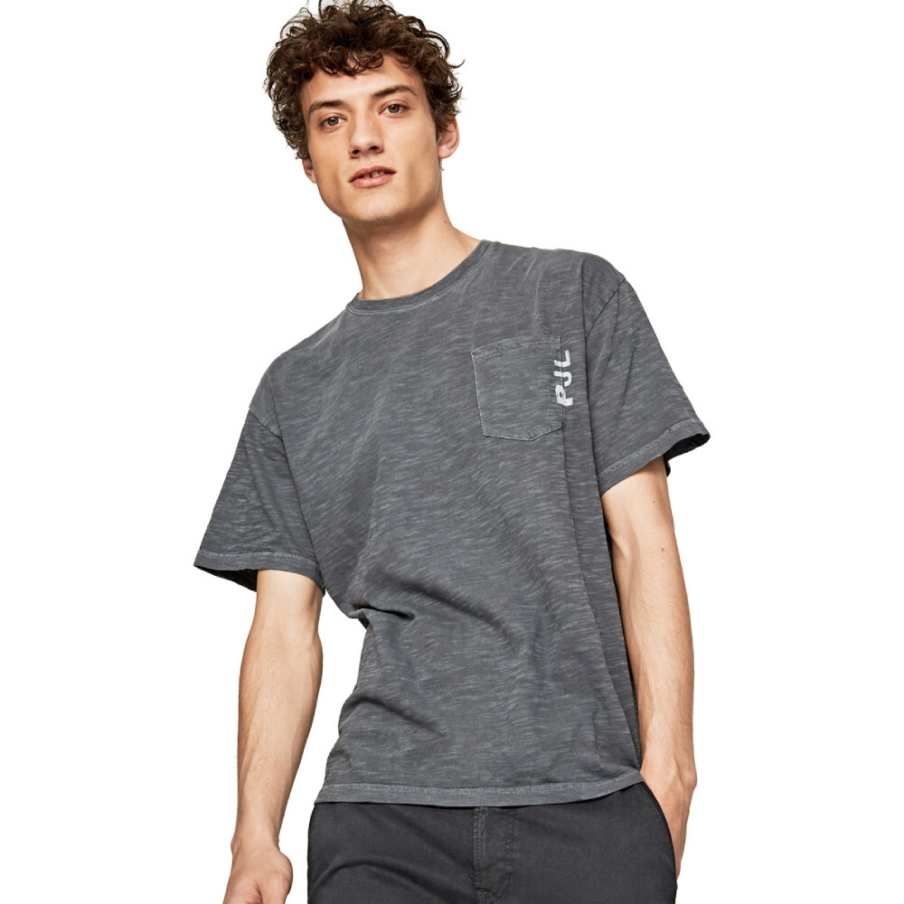 Pepe Jeans pánské šedé tričko Warren PM506785 S