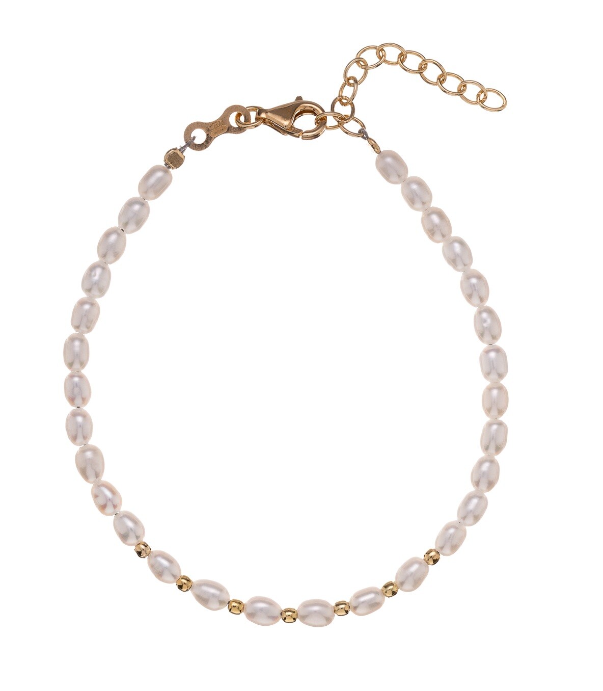 Alisia Korálkový náramek z říčních perel AL4906-Oro