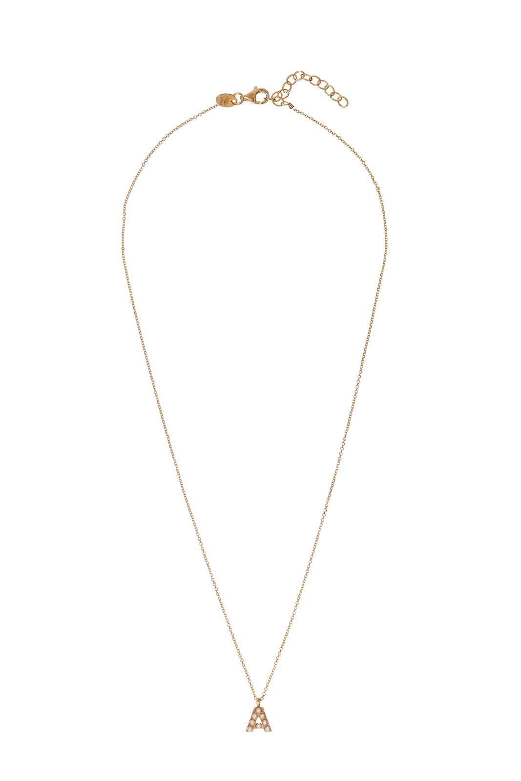 Alisia Pozlacený náhrdelník se Swarovski perličkami