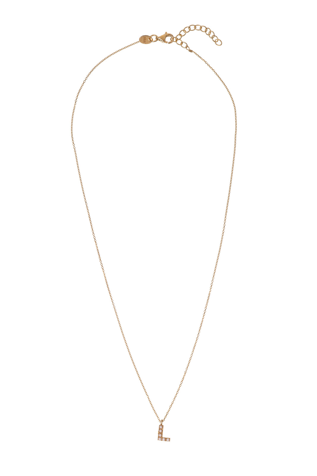 Alisia Pozlacený náhrdelník se Swarovski perličkami