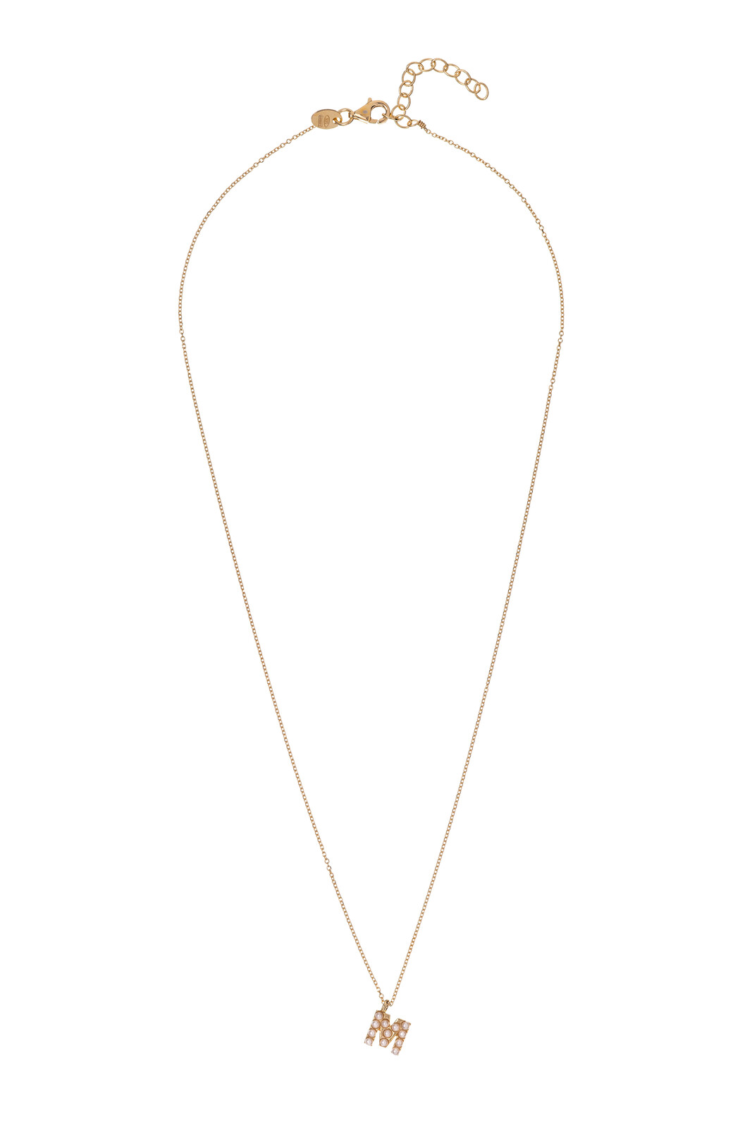 Alisia Pozlacený náhrdelník se Swarovski perličkami