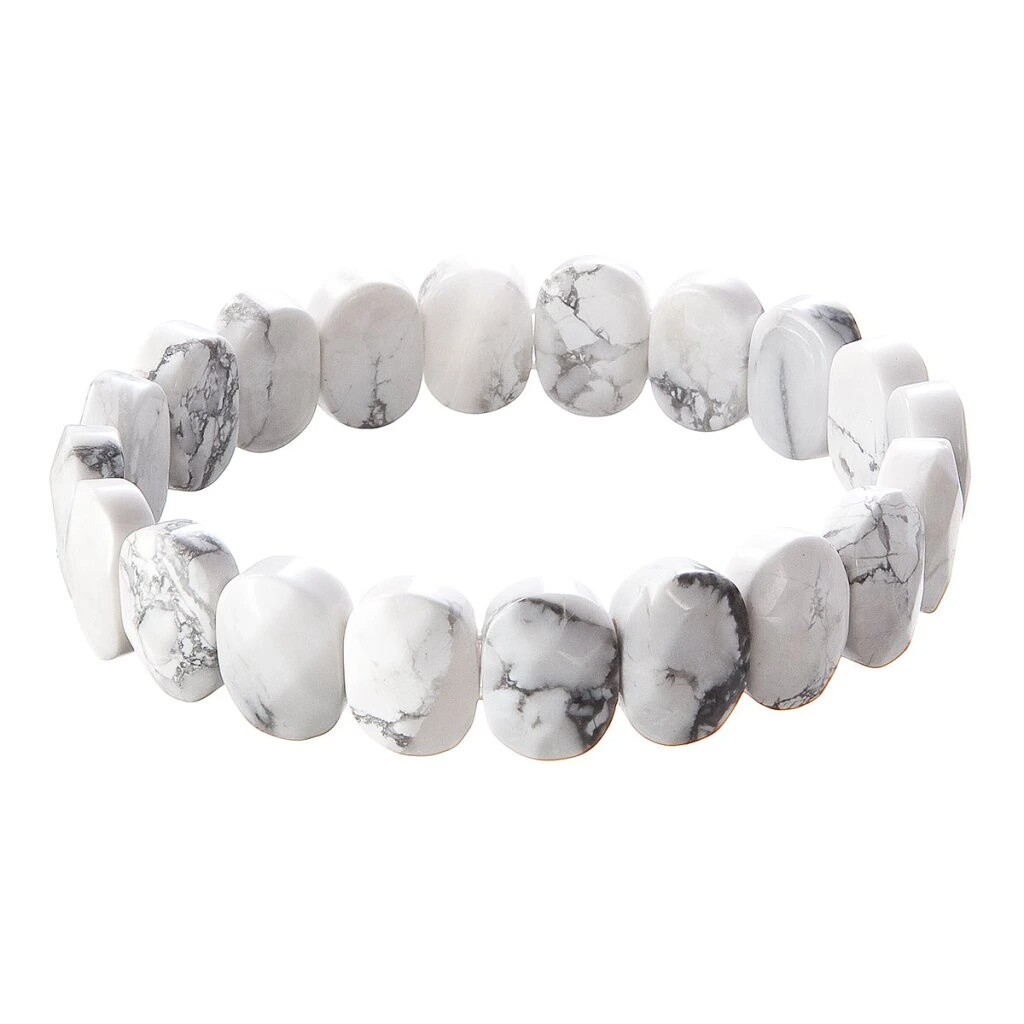 Evolution Group - Pavona Výrazný minerální náramek z howlitu 43057.3