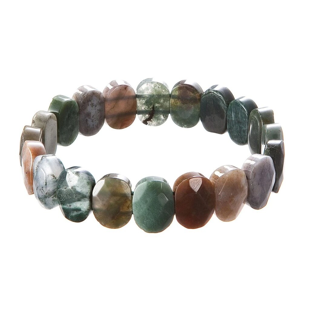 Evolution Group - Pavona Výrazný minerální náramek z nefritu 43057.3