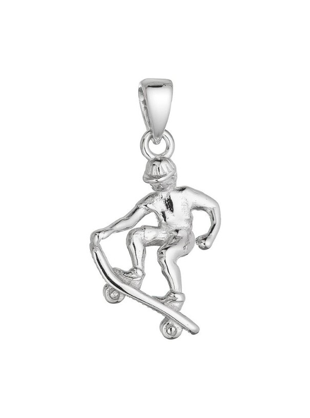 Evolution Group - Pavona Stříbrný přívěsek Skateboardista 64070