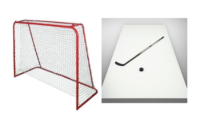 Merco 700.SA branka na florbal + Sport365 střelecká deska 100x60x0,5 cm