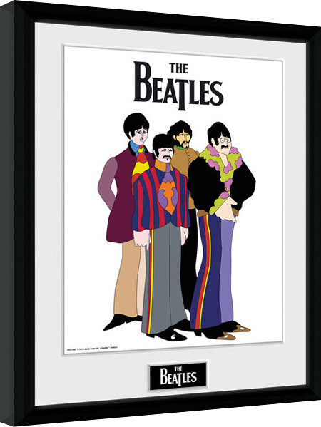 GB EYE Obraz na zeď - The Beatles - Yellow Submarine Group, 30.5 × 40.6 cm
